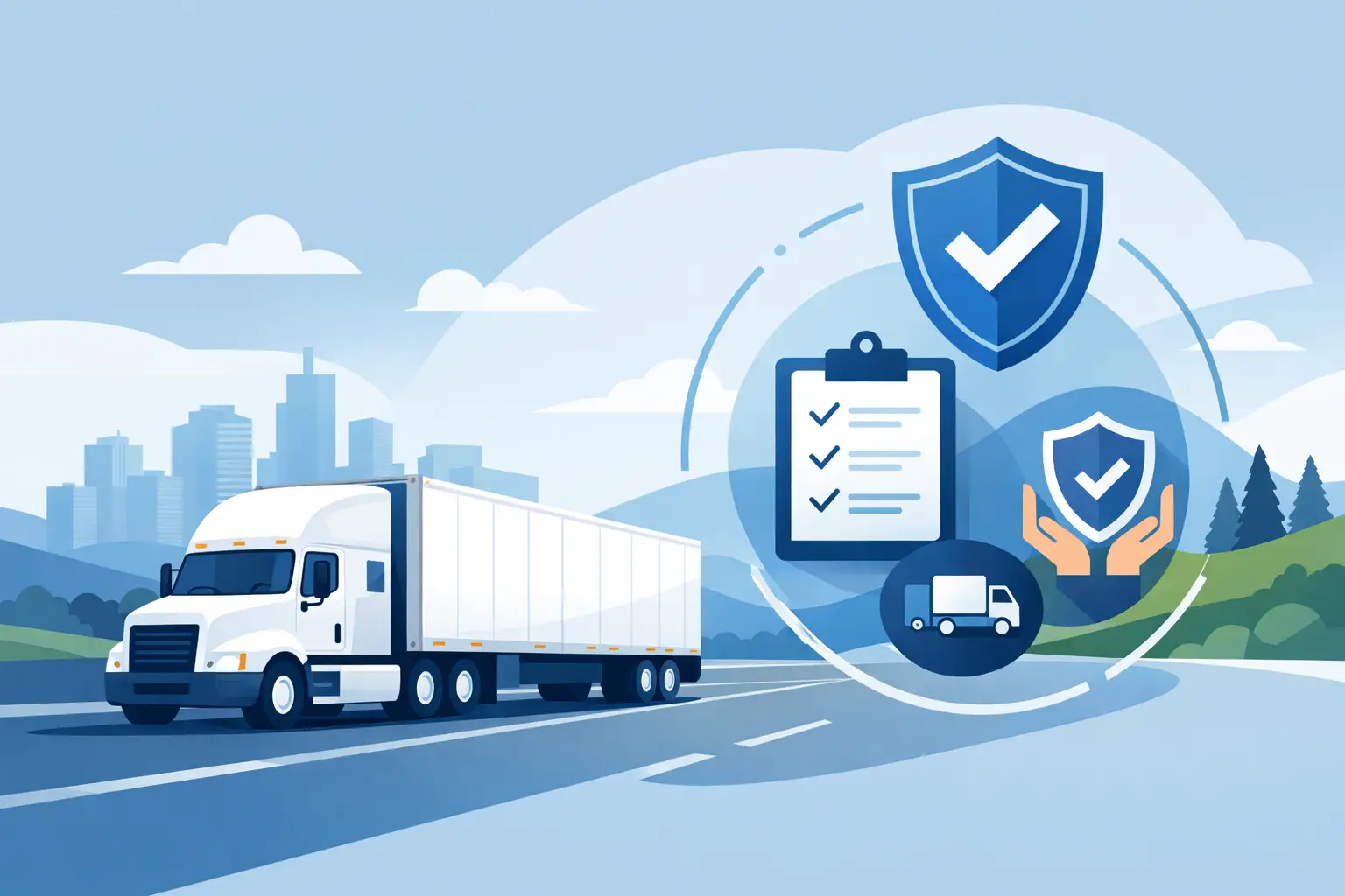 Dry Van Trucking Insurance That Fits Your Run