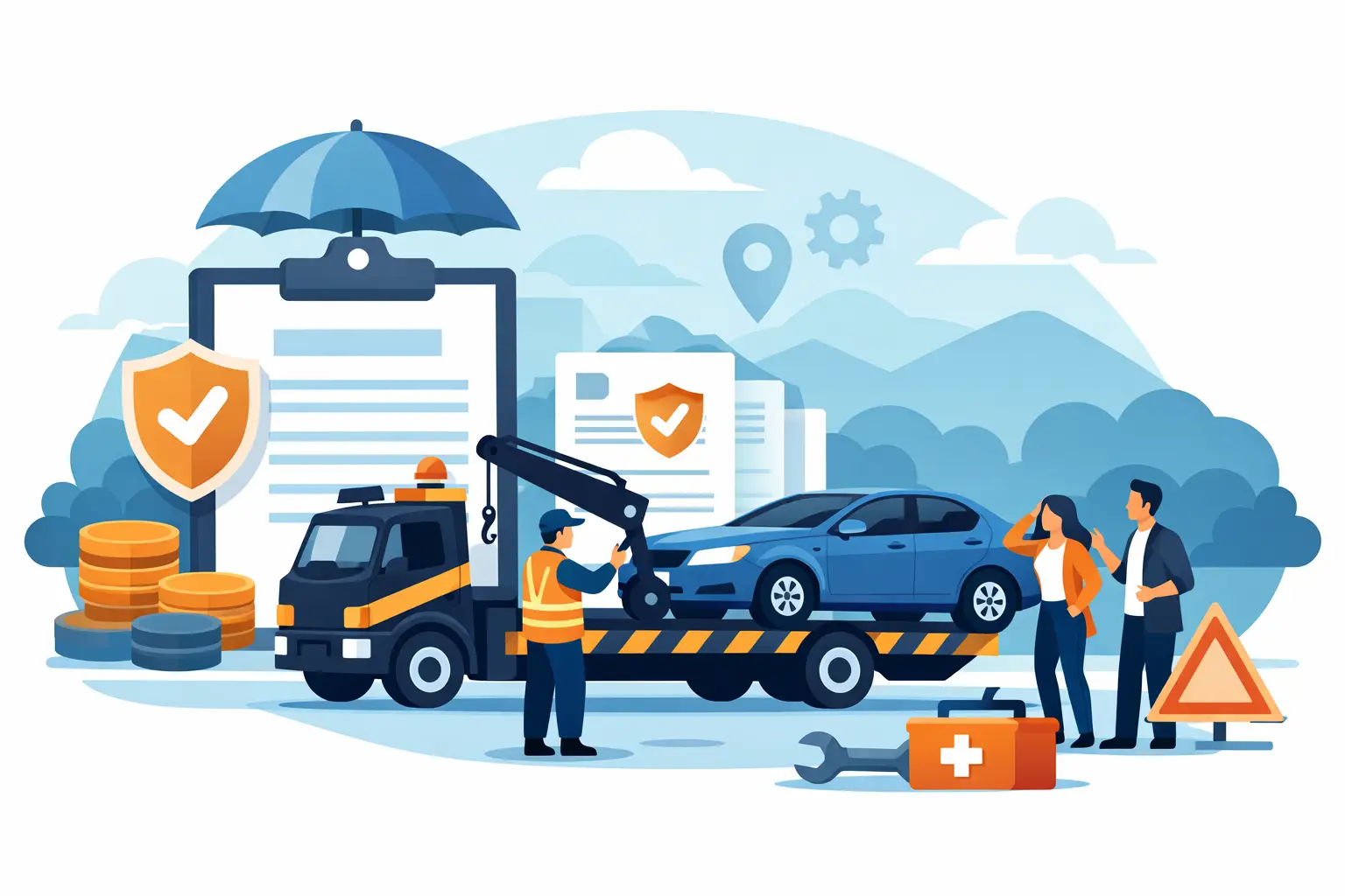 Tow Truck Roadside Assistance Insurance Explained