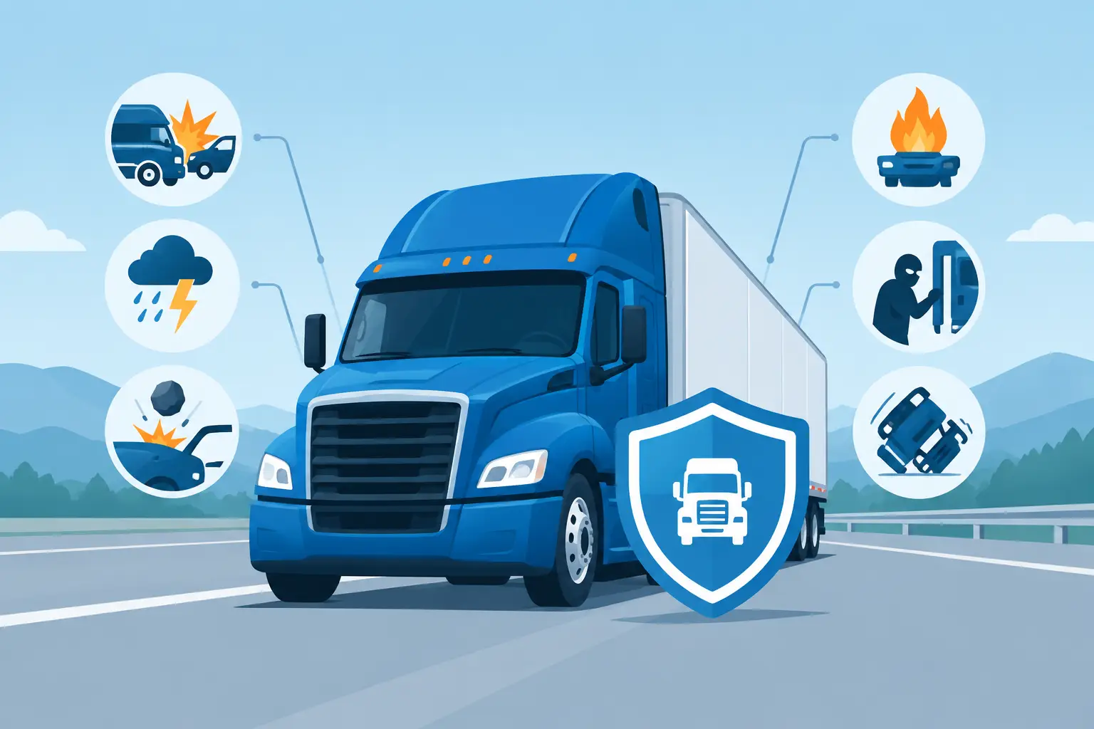 Physical Damage Coverage Comparison for Truckers